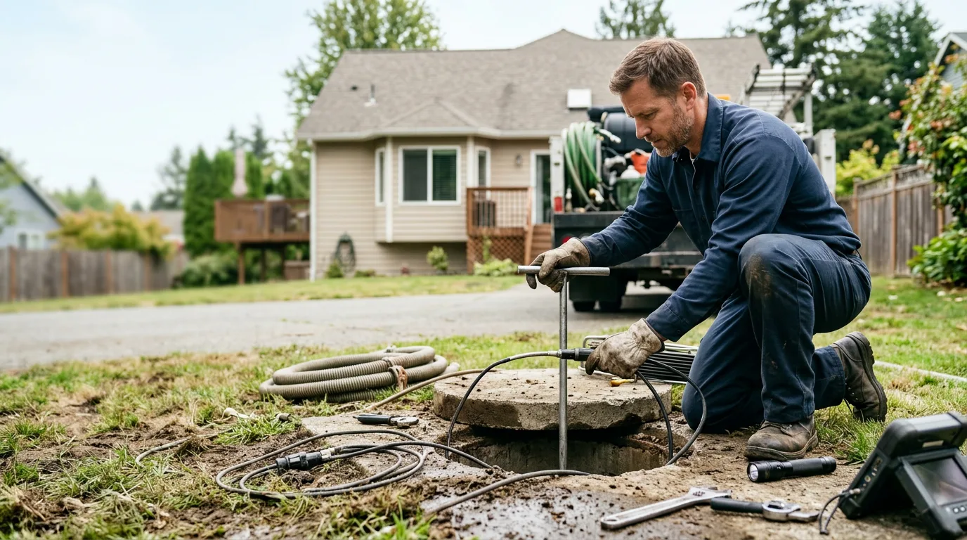 Septic Tank Pumping in Lizella, GA